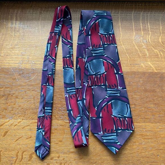 J. Garcia "Paris in the Rain" Necktie - Picture 2 of 4